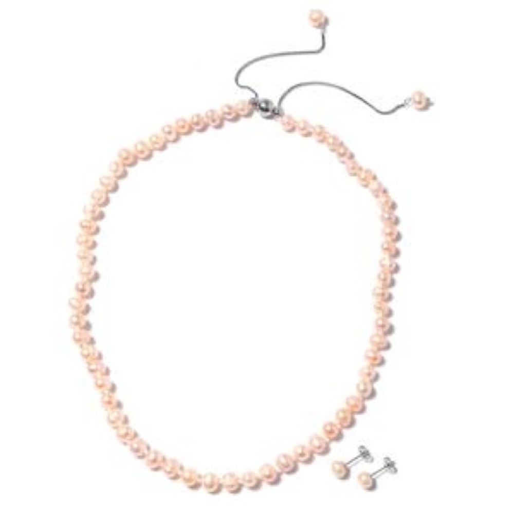 Freshwater Peach Pear Set